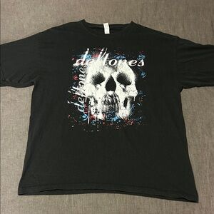 Black Graphic Skull T-Shirt